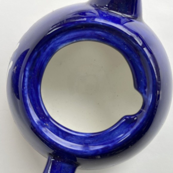 Vintage Cardinal Cobalt Blue Solo Beverage for 1 Handpainted Stack Teapot&Cup - Picture 6 of 11
